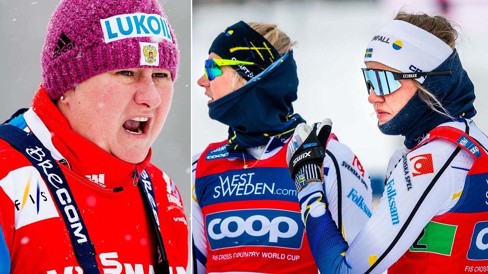 Jelena Välbe, ordförande i Rysslands skidförbund, svarar på svenskornas bojkotthot.