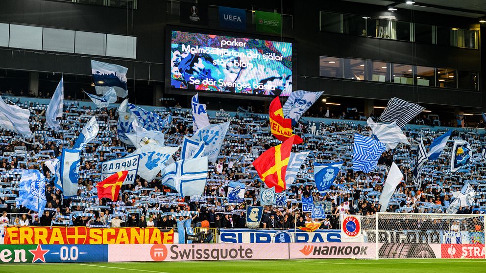 Malmö FF hemmaklack.