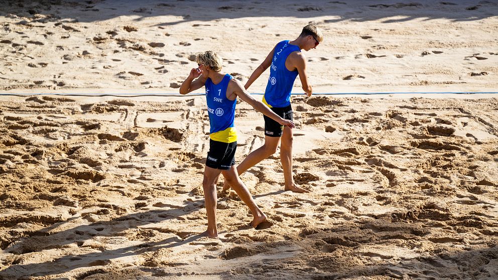 David Åhman och Jonathan Hellvig är missar finalen i världstouren på Maldiverna.