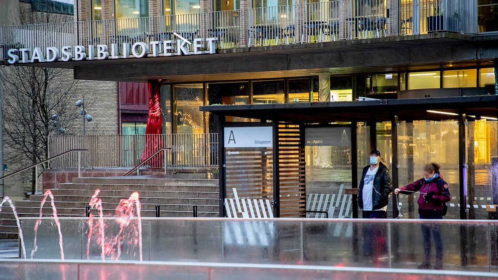 Göteborgs stadsbibliotek. Arkivbild.