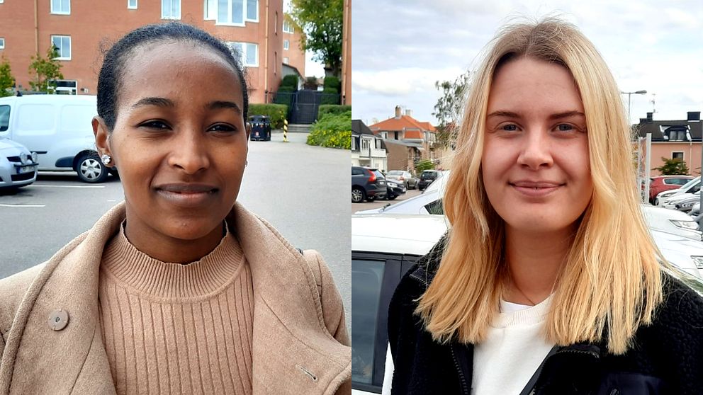 Selemawit Kiflemariam och Jennifer Andersson