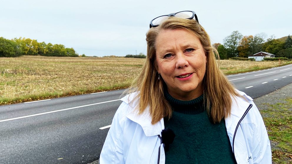 Lena Språng, gruppledare för Centerpartiet i Varberg