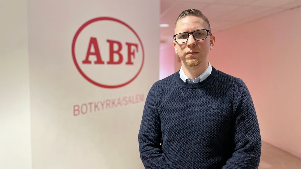 Sebastian Flygar, ombudsman på ABF Botkyrka/Salem.