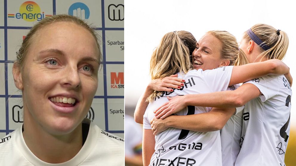 Mimmi Larsson och hennes Rosengård kan bli svenska mästare ikväll.