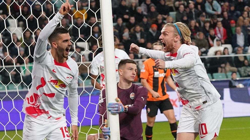 Emil Forsberg och Leipzig vidare till åttondelsfinal.