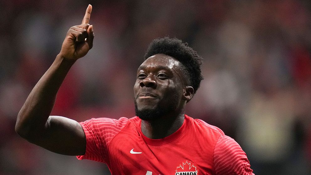 Alphonso Davies ska spela VM för Kanada.