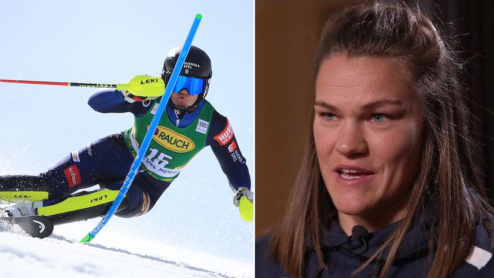 Slalomspecialisten Anna Swenn berättar om sin nya teknik som ska lyfta åkningen.