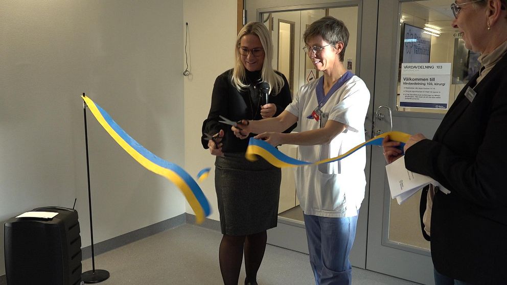 Idag var det officiell invigning av nya lokaler på Centralsjukhuset i Karlstad