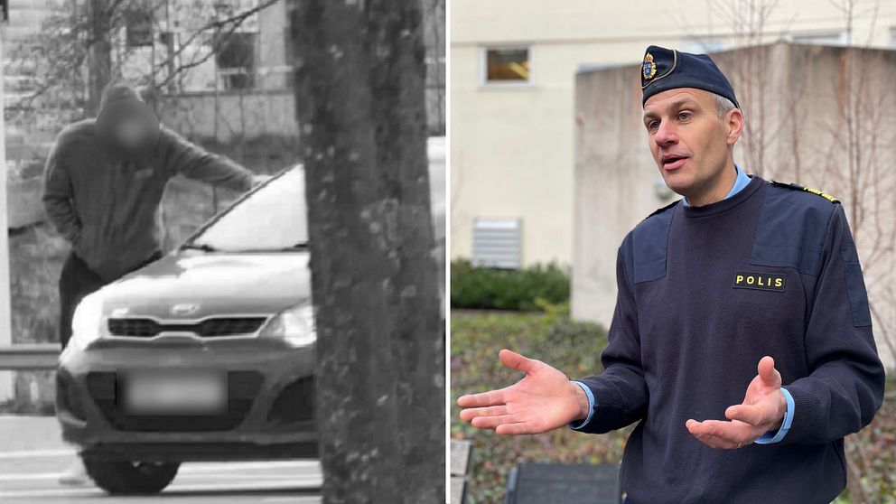 En man syns sälja kokain till en företagaren i sin bil. Chef för polisområde Älvsborg Peter Sörstedt.