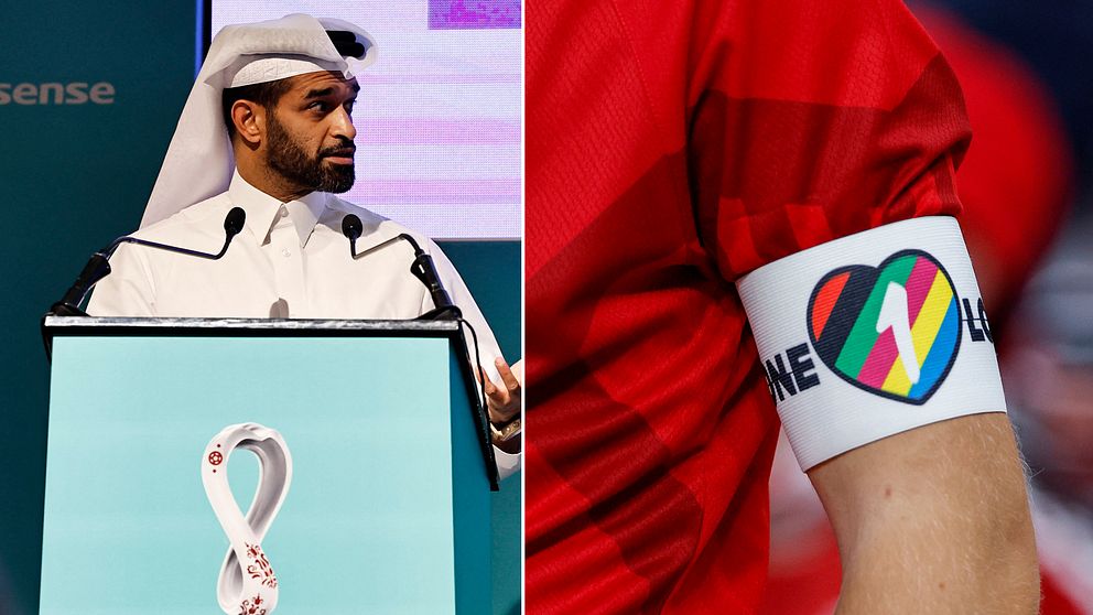 Hassan al-Thawadi och ”One Love”-bindeln