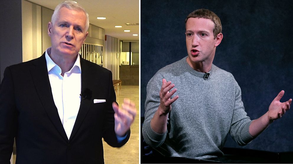 Juristen Lars Olofsson berättarför SVT varför Facebooks grundare, Mark Zuckerberg, stäms vid Luleå tingsrätt.