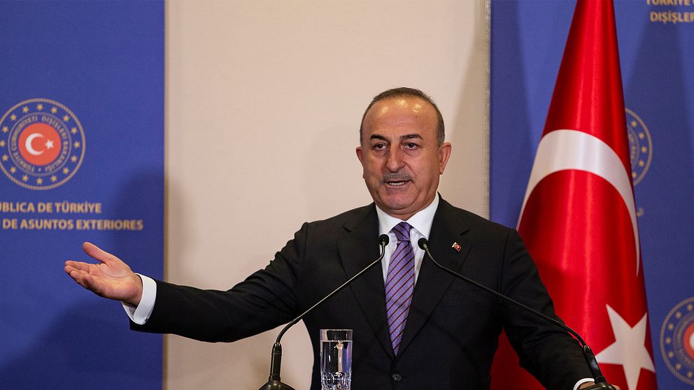 Turkiets utrikesminister Mevlüt Cavusoglu.