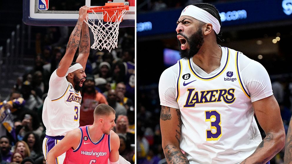 Anthony Davis i storform har vänt på Los Angeles Lakers säsong som började uselt.