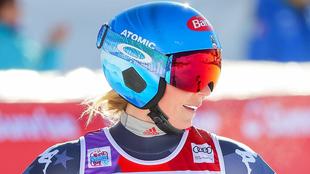 Mikaela Shiffrin vann dagens super-G-lopp i St Moritz.