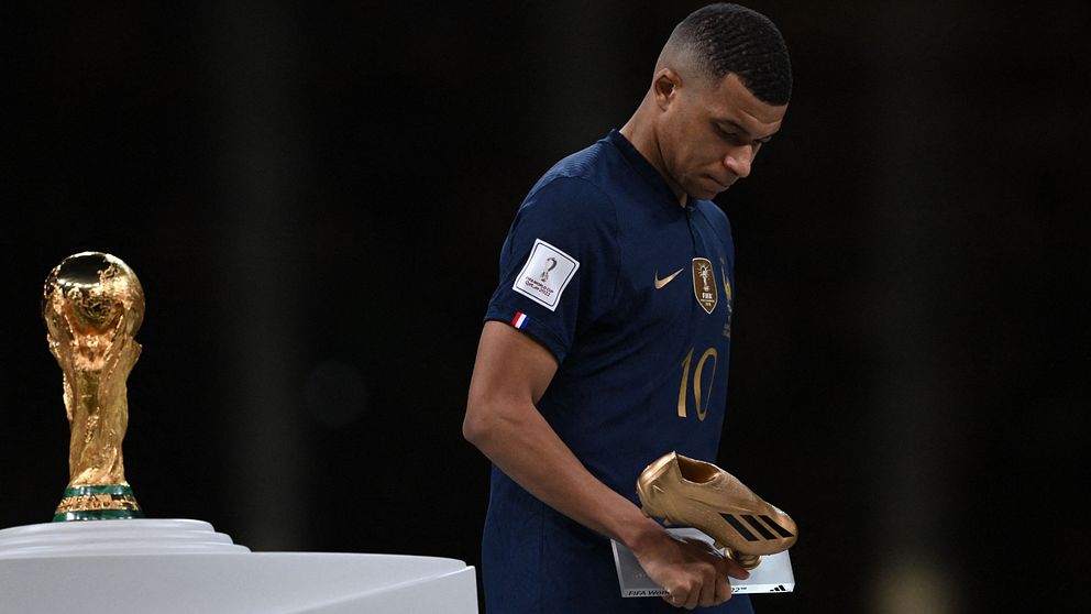 Kylian Mbappé vann fotbolls-VM:s skytteliga, men inte VM-finalen.