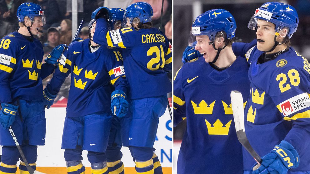 Sverige körde över Österrike – 11-0 i JVM-premiären