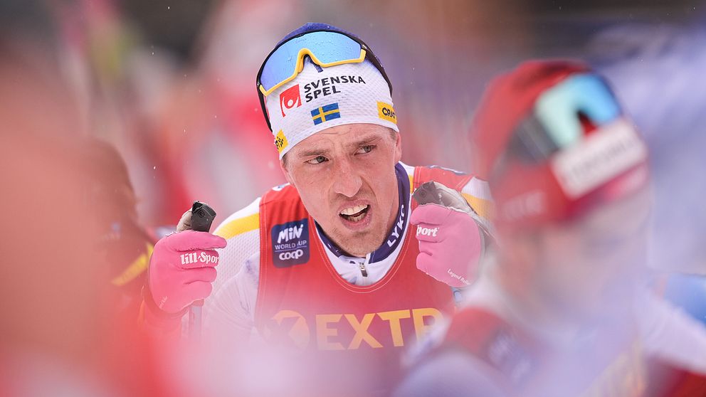 Calle Halfvarsson tappade pallplatsen i Tour de Ski.