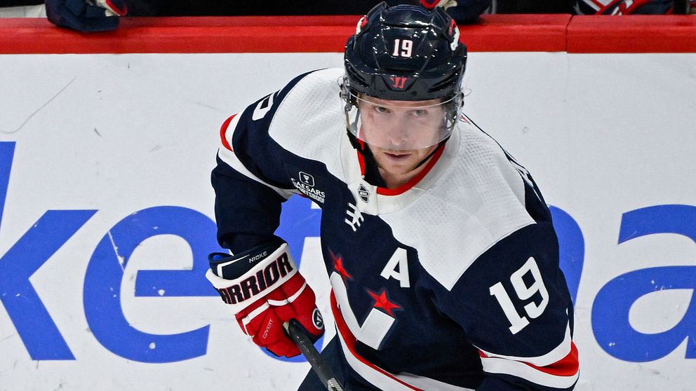 Nicklas Bäckström var tillbaka i Washington Capitals-tröjan i natt.