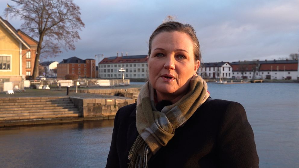 Karlskronas kommunalråd moderaten Emma Swahn Nilsson.