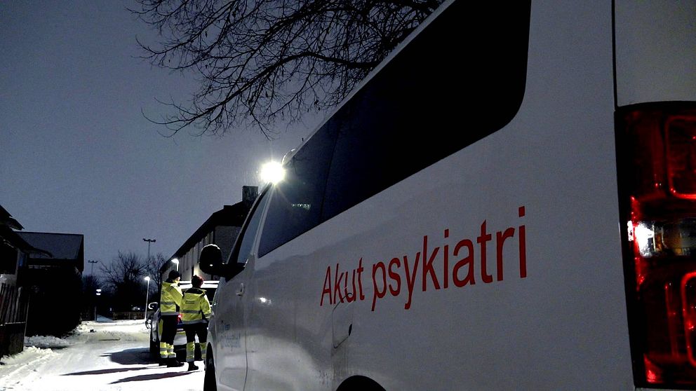 Psykiatriambulansen i Linköping i Region Östergötland.