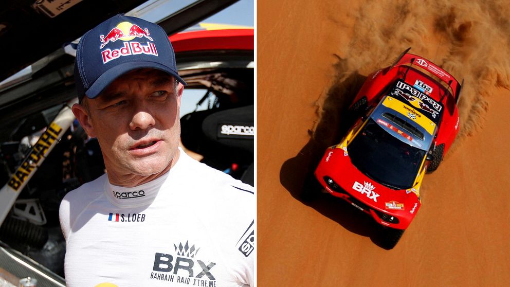 Sebastien Loeb tog sjätte raka etappsegern.