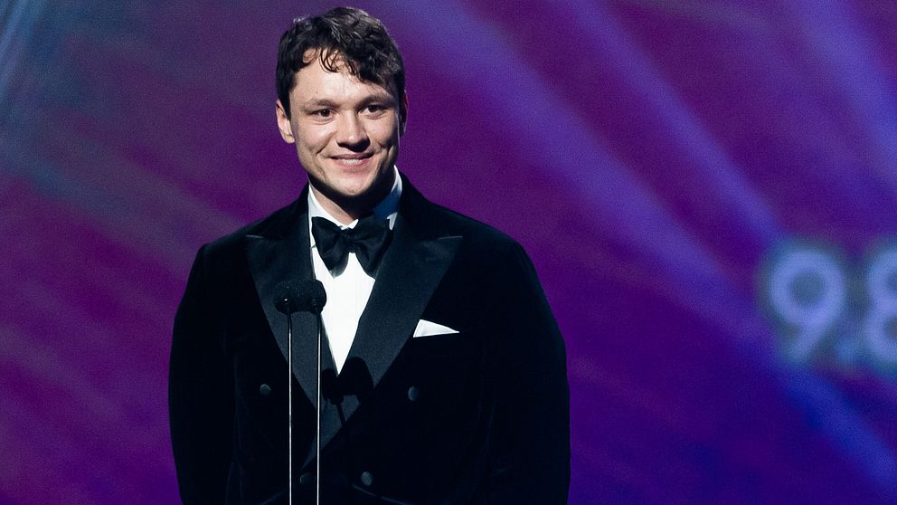 Nils van der Poel blev Årets manlige idrottare på Idrottsgalan.