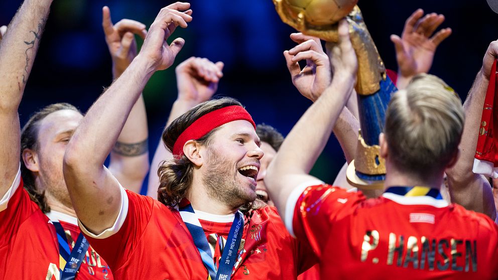 Danmark jublar efter tredje raka VM-guldet i handboll