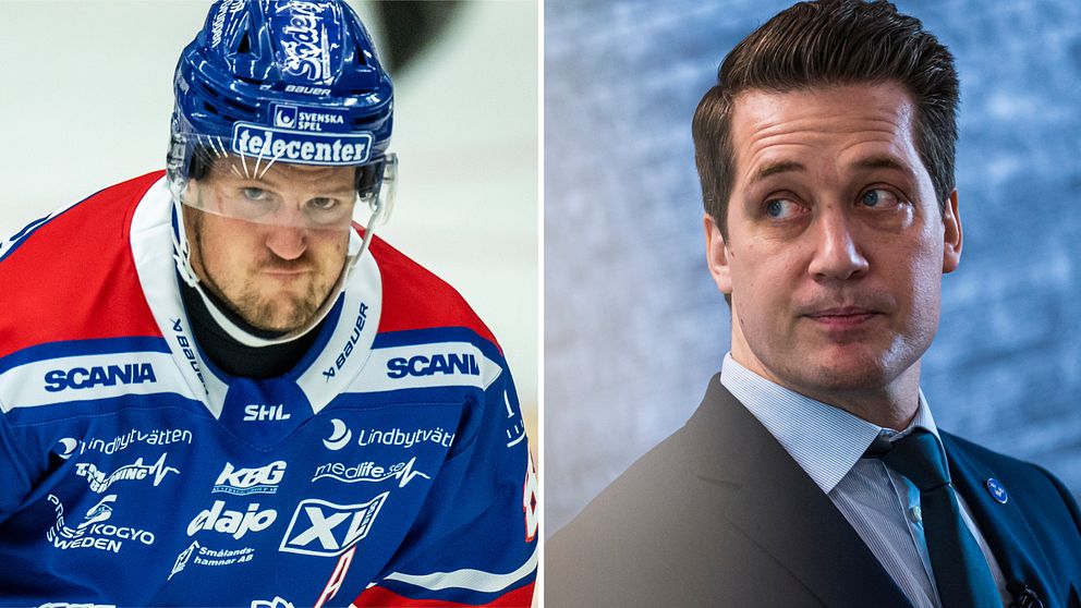 Patrik Karlqvist petas av Sam Hallam.