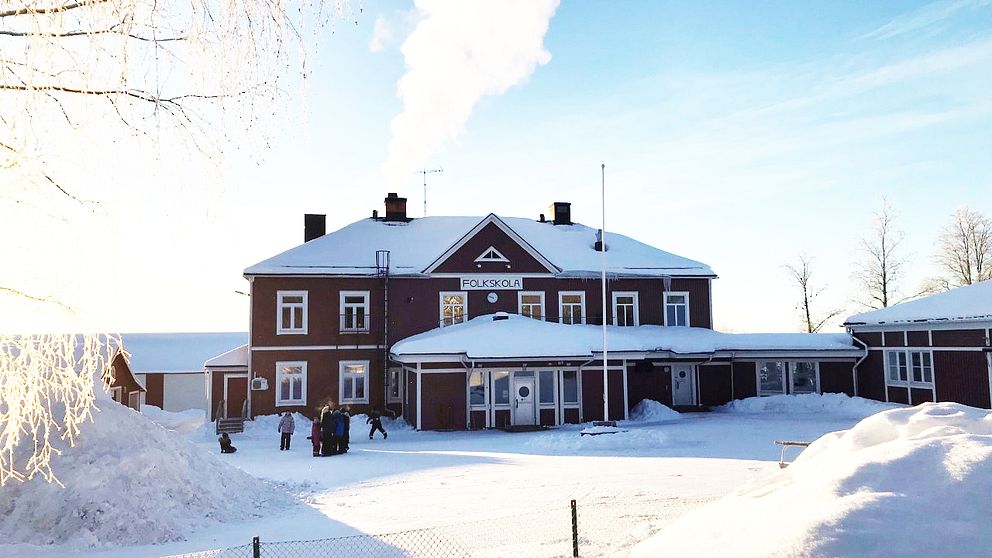 Parkskolan i Glommersträsk.