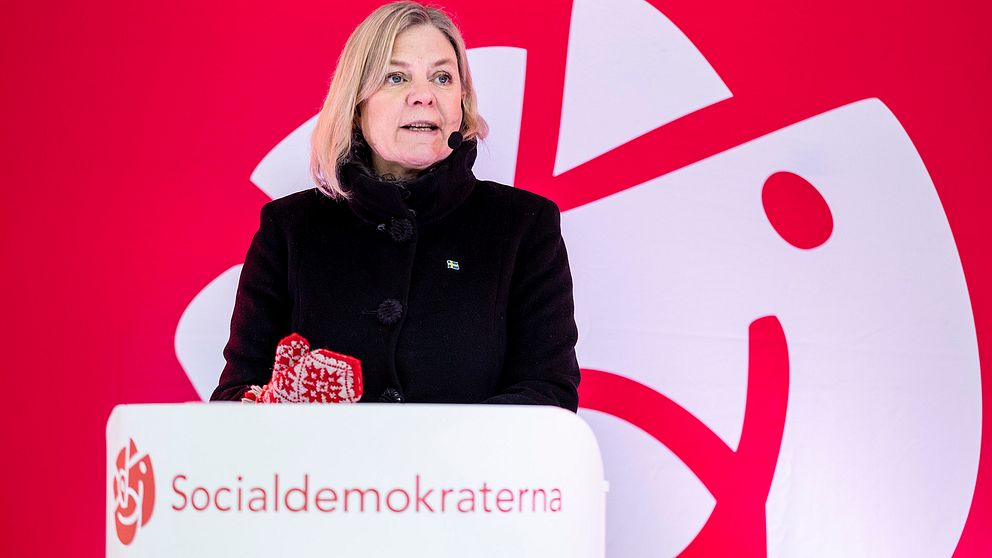 Socialdemokraternas partiledare Magdalena Andersson.