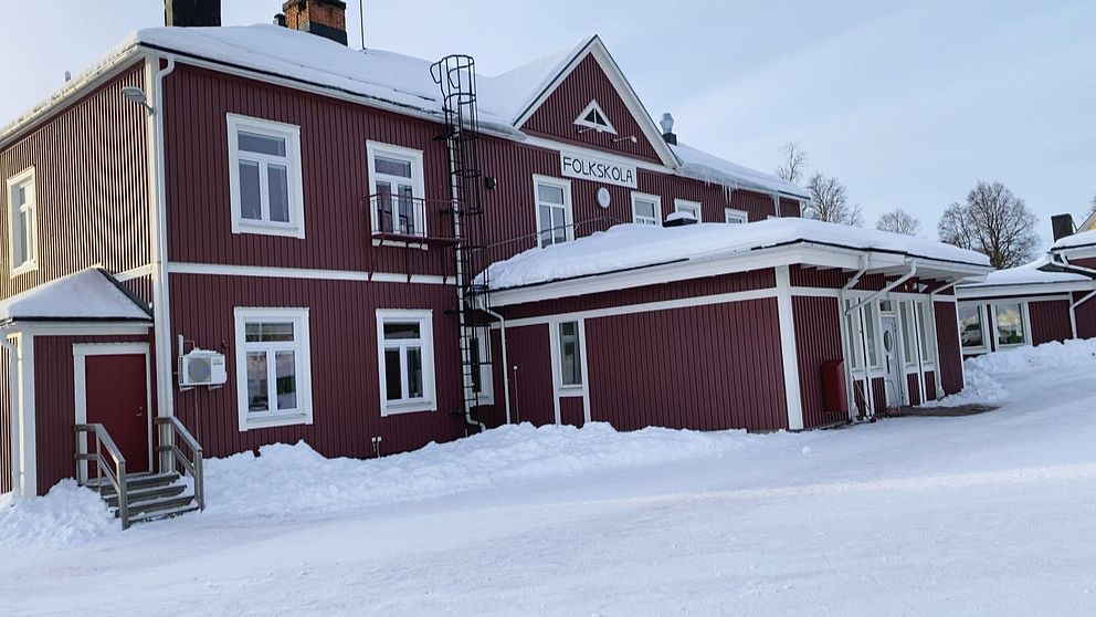 Parkskolan i Glommersträsk.