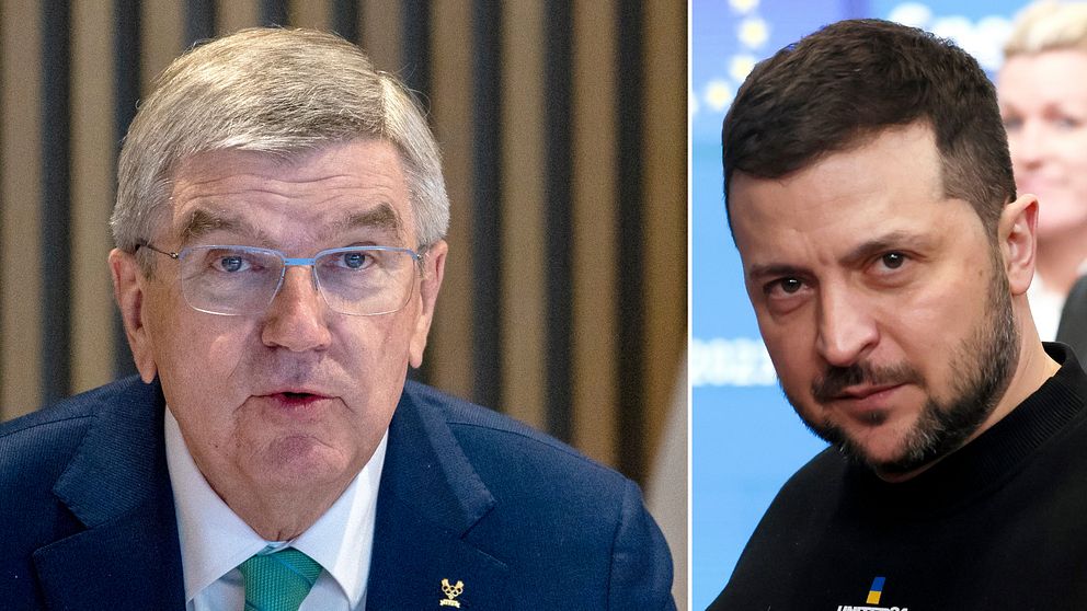 Thomas Bach är inte glad över att Ukraina uppmanar till bojkott om Ryssland får delta i OS.