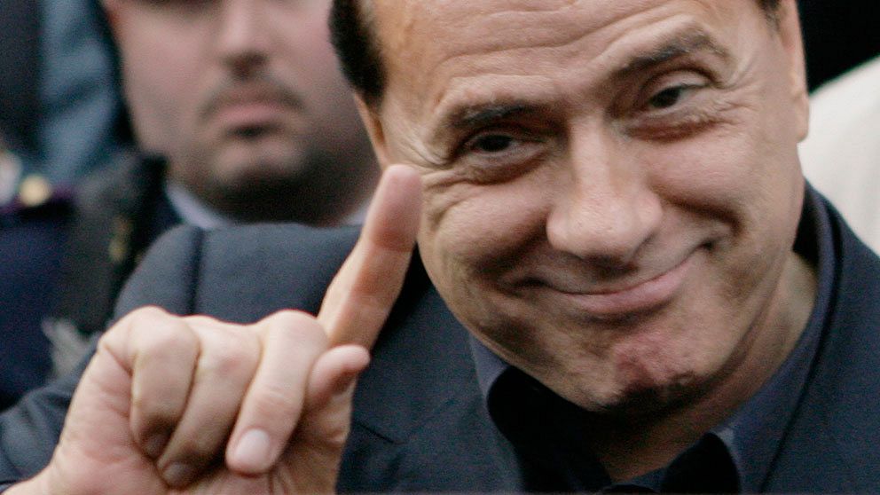 Italiens förre premiärminister Silvio Berlusconi. Foto: Scanpix