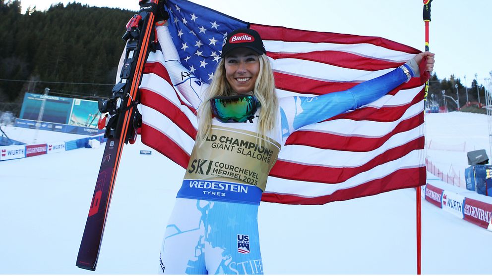 Mikaela Shiffrin tog VM-guldet i storslalom