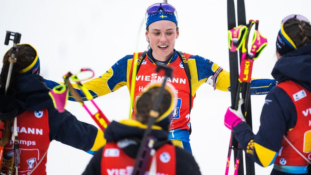 Hanna Öberg förde Sverige till VM-brons i stafetten