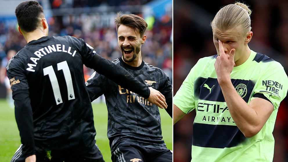 Arsenal tillbaka i serieledning – efter Manchester Citys fiasko