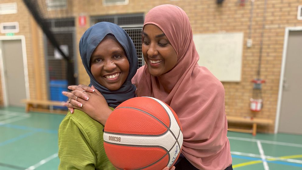 Basketföreningen Shape i Rinkeby riktar sig till kvinnor som vill träna.