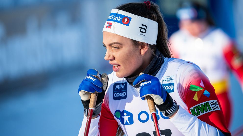Kristine Stavås Skistad tippas utmana Sverige om VM-guldet.