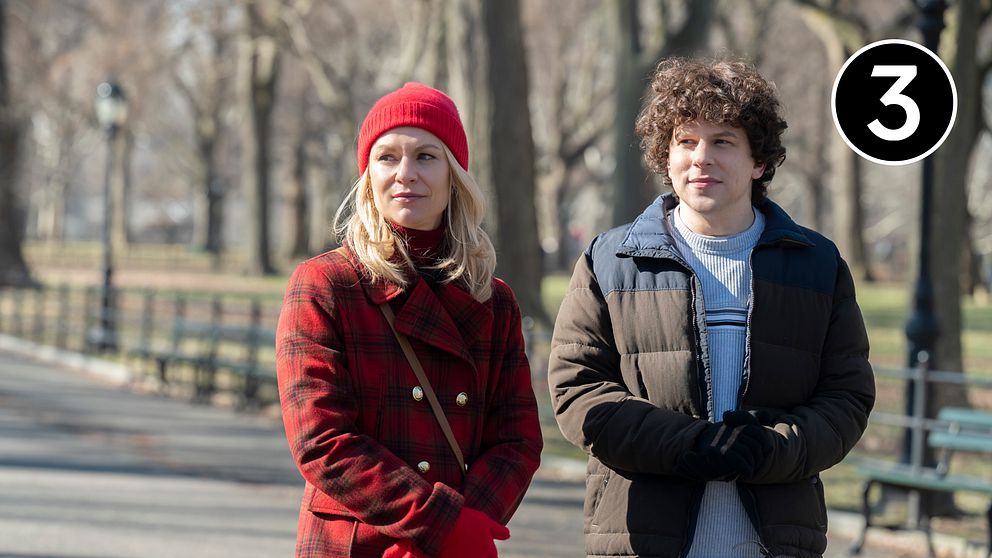 Claire Danes och Jesse Eisenberg undersöker den krisande medelåldern hos Disney+.