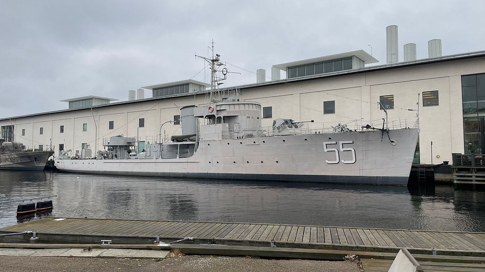 HMS Bremön Karlskrona, Marinmusum, musifaryg, minsvepare, radioaktiv strålning.