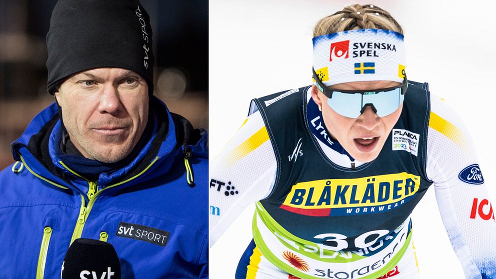 Mathias Fredriksson förvånas av att Jonna Sundling petas från stafetten