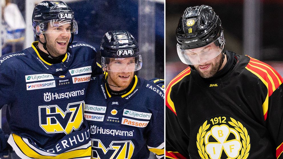 HV71 vann medan Brynäs förlorade i SHL.