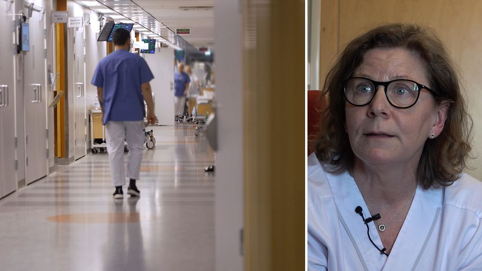 Gunhild Nordesjö Haglund som är chefläkare i Kalmar berätta om felbehandlinar inom vården.