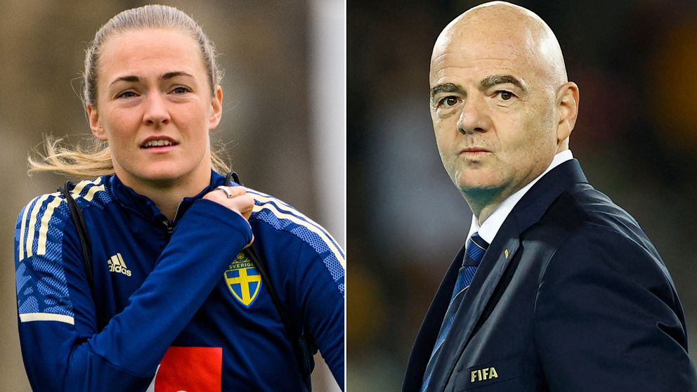 Magdalena Eriksson är en av flera aktiva som kritiserat Fifas beslut