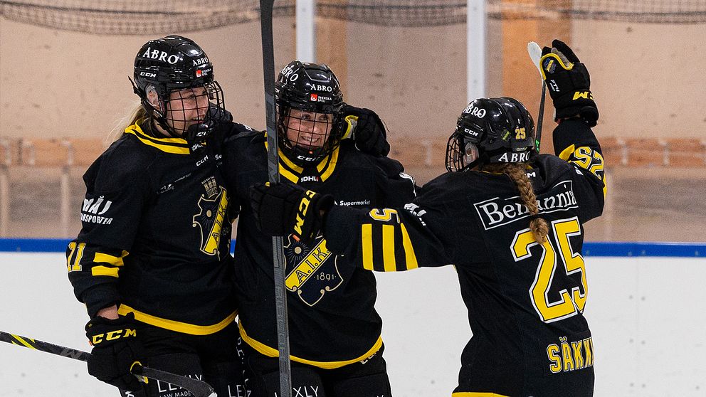 AIK inledde SDHL-kvalet med seger mot Skellefteå.