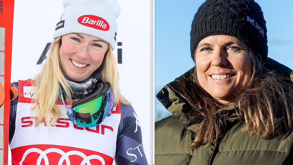 Pernilla Wiberg menar att Mikaela Shiffrin har en bit kvar till Ingemar Stenmark, trots allt.