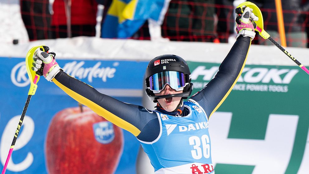 Cornelia Öhlund var överlycklig efter tävlingen.