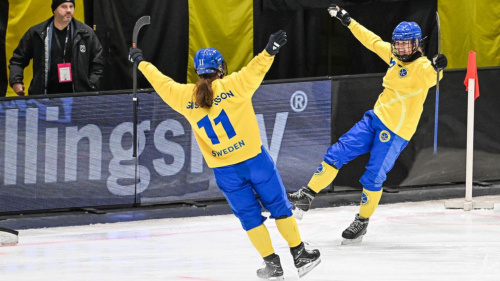 Tilda Ström hade lekstuga mot Finland i VM-finalen.