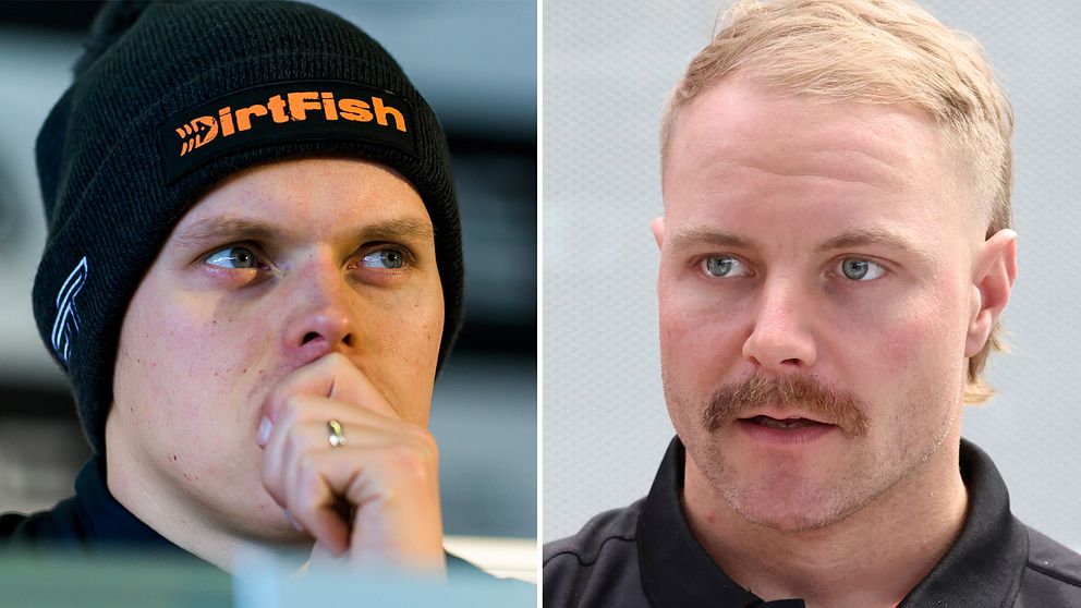 Rallyprofilen Ott Tänak och F1-stjärnan Valtteri Bottas sörjer Craig Breen.
