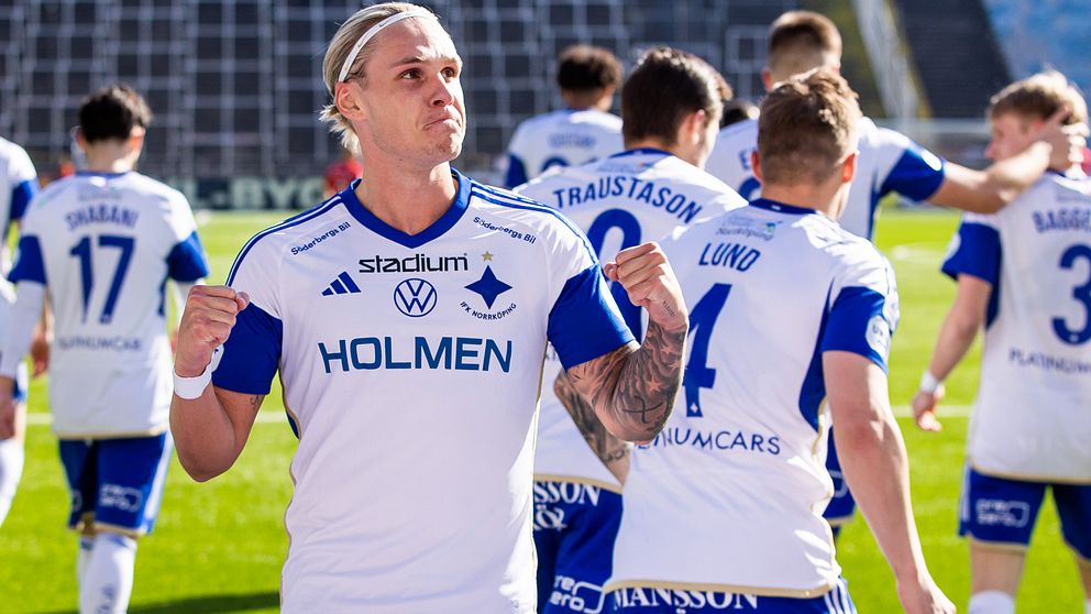Arnor Sigurdsson låg bakom IFK Norrköpings seger.